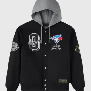 OVO Toronto Blue Jays Insulated Twill Bomber Jacket