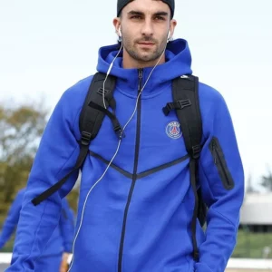Paris Saint Germain Ferran Torres Blue Jacket