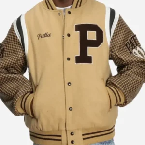 Patta Athletic Houndstooth Varsity Jacket