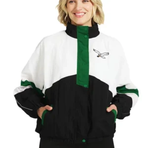 Philadelphia Eagles Erin Andrews Crinkle Jacket