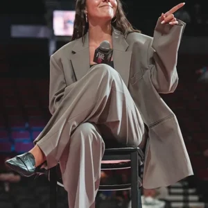 Portland Fire vs Toronto Tempo WNBA Team Nika Mühl Grey Suit