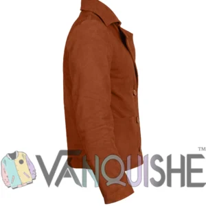 Ransom Canyon S02 Quinn O’Grady Suede Leather Jacket Side