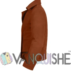 Ransom Canyon S02 Quinn O’Grady Suede Leather Jacket Side Look