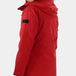 Red Canada Goose Expedition Down Parka Jacket Coat For Sale