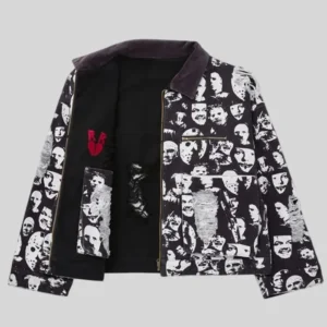 Ryoko Rain Horror Film Reversible Denim Work Jacket On Sale