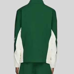 Shop Adidas x Arte Antwerp Z.N.E. 2026 Green & White Full-Zip Track Jacket