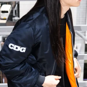 Shop Alpha industries x CDG 2026 Bias Designs MA-1 Bomber Jacket