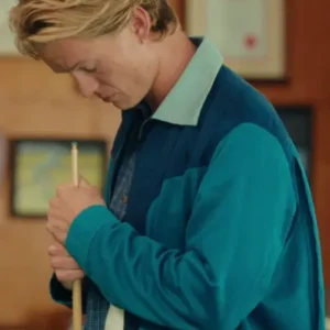 Shop Bryn Chapman Parish 2026 TV Series Heartbreak High Season 03 Spider Blue Cotton Jacket