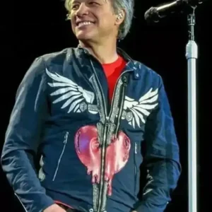 Shop Concert Singer Jon Bon Jovi Blue Jacket On Sale