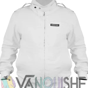 Shop Damson Idris TV Series Snowfall S05 Franklin Saint White Bomber Jacket