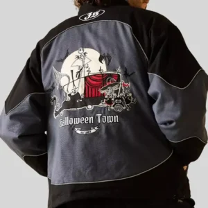 Shop Disney 2026 The Nightmare Before Christmas King Jack Sekllington Moto Jacket