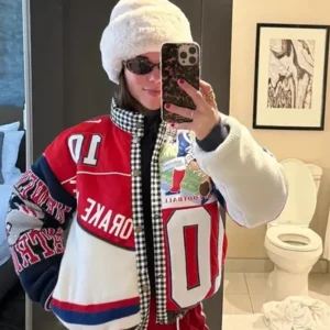 Shop Drake Maye Wife NFL Team New England Patriots Jacket For Sale