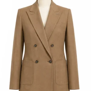 Shop Hannah Waddingham TV Series Ride or Die S01 Judith Beige Blazer For Men and Women