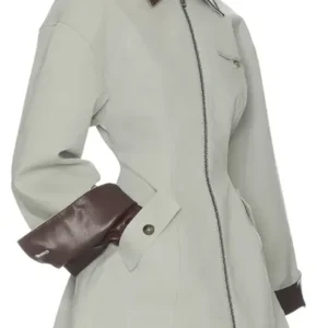 Shop Helsa The Lady Hunting Leather Collar Jacket On Sale