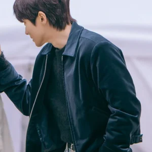 Shop Hwang In youp TV Series Dream to You 2026 Woo Su Bin Black Jacket