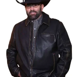 Shop Jake Ream Fort Worth Premiere Black Leather Jacket