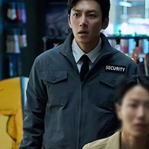 Shop Ji Chang Wook Movie Colony 2026 Choi Hyeon Seok Grey Security Jacket