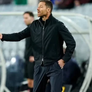 Shop Manager of Chelsea FC Xabi Alonso Black Jacket For Men and Women