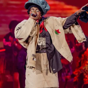 Shop Ms. Lauryn Hill Diaspora Calling Festival 2026 Love Kids Of Immigrants Jacket