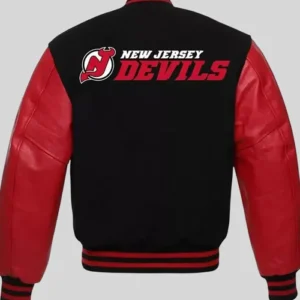 Shop New Jersey Devils Black And Red Full-Snap Jacket For Men and Women