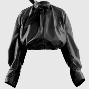Shop Next Gen NYC 2026 Ava Dash Black Leather Jacket On Sale