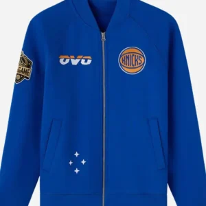Shop OVO x New York Knicks NBA Full-Zip Jacket