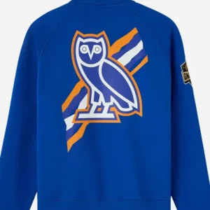 Shop OVO x New York Knicks NBA Full-Zip Jacket For Sale