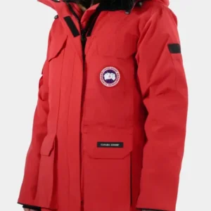 Shop Red Canada Goose Expedition Down Parka Jacket Coat For Sale