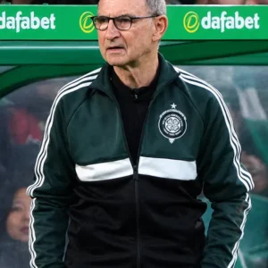 Shop Team Celtic FC Martin O’Neill Multicolor Track Jacket For Sale