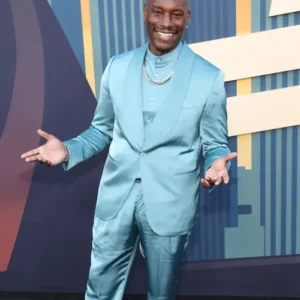 Shop Tyrese Gibson Fast and Furious 25th Anniversary Blue Suit For Sale