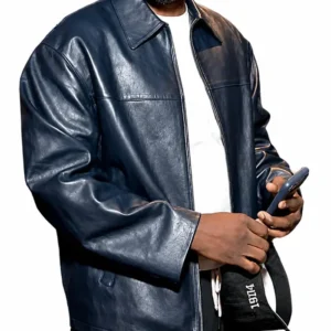 Shop Yahya Abdul-Mateen II By Any Means Philadelphia 2026 Black Leather Jacket On Sale