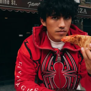 Spider-Man Brand New Day 2026 Web Red Hoodie