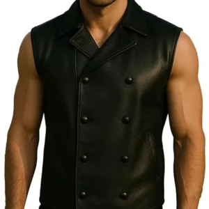 Spider-Men Tactical Combat Style Leather Vest