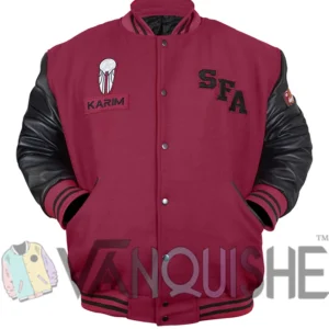 Star Trek Starfleet Academy Varsity Jacket Front