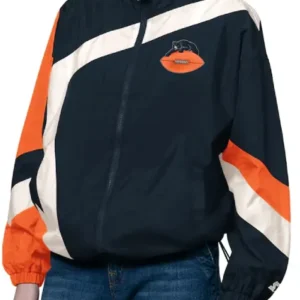 Starter 1st Quarter Chicago Bears Windbreaker Jacket