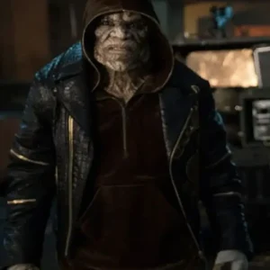 Suicide Squad Adewale Waylon Jones Killer Croc Jacket
