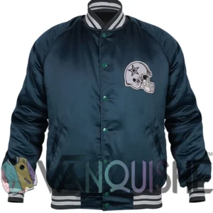 Super Bowl LVIII Post Malone Vintage Cowboys Bomber Jacket Front