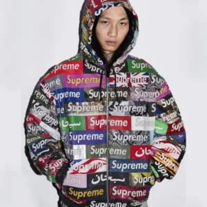 Supreme Box Logo Patchwork Jacket