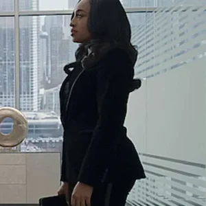 Taylor Polidore Williams TV Series Beauty in Black S02 Kimmie Black Velvet Blazer