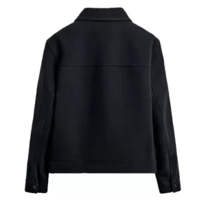 Team Morocco Mohamed Ouahbi Black Jacket Back