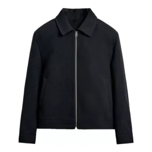 Team Morocco Mohamed Ouahbi Black Jacket Front Look