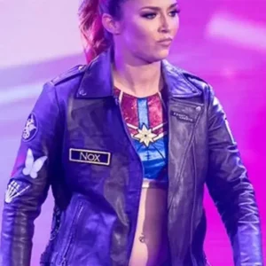 Tegan Nox WWE Brown Jacket