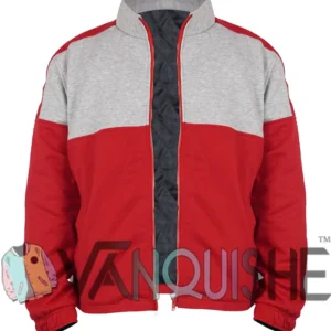 The Boys S03 Soldier Boy Red and Grey Jacket Front Look