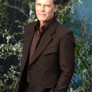 The Dog Stars Event Josh Brolin Brown Blazer On Sale