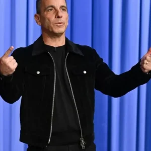 The Tonight Show Sebastian Maniscalco Black Velvet Jacket On Sale