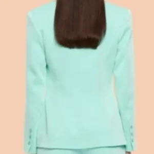 The Young And The Restless 2026 Abby Newman Mint Green Double Breasted Blazer