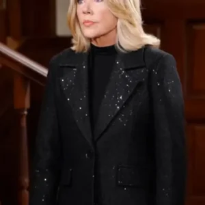 The Young And The Restless 2026 Nikki Newman Black Coat