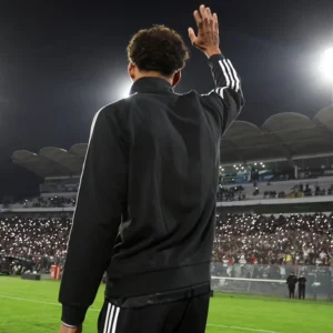 Vozinha Club Colo-Colo Chile 2026 Adidas Black Half-Zip Jacket