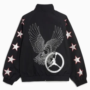 WNBA Gabriela Jaquez Leadership Award Gabriela Sky Free The Youth Black Track Jacket