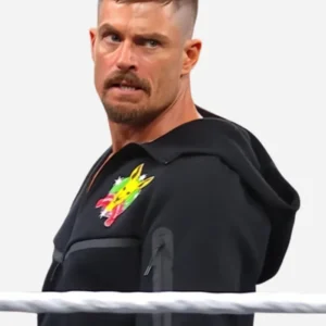WWE NXT Grayson Waller Stay Real Black Hooded Jacket For Men and Women
